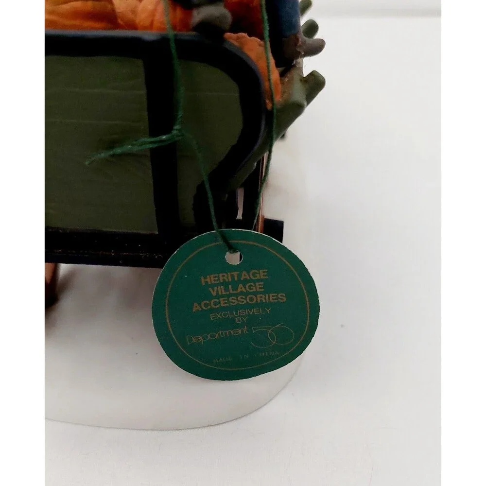Department 56 Halloween Heritage Village Collection Harvest Pumpkin Wagon Gift